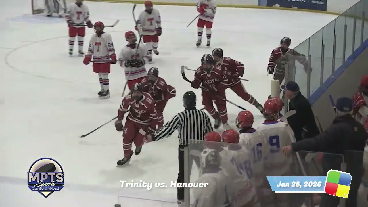 Boys Ice Hockey, Trinity vs. Hanover, 1/28/26