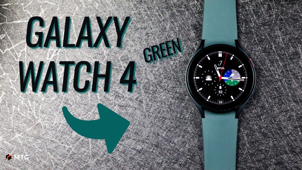 Samsung Galaxy Watch 4 Green Unboxing + First Impressions: All Aboard Wear OS!
