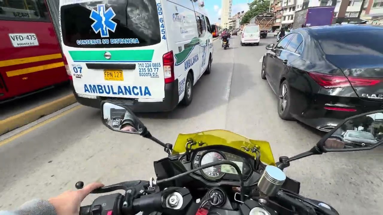Z1000sx Prueba de ruta en Bogotá 📍🔥🔥¿Es cómoda para la ciudad ?