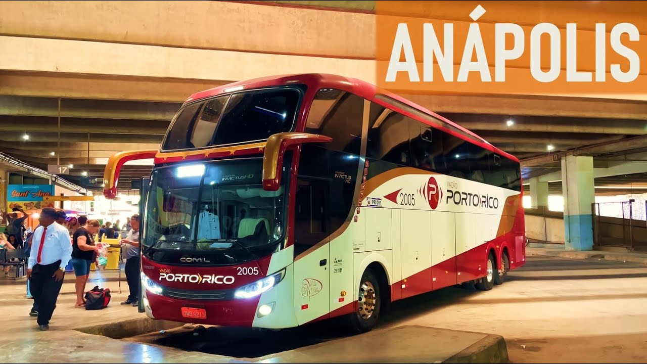 RODOVIÁRIA DE ANÁPOLIS: MANHÃ DE SÁBADO DE 10:30 ÀS 11:30