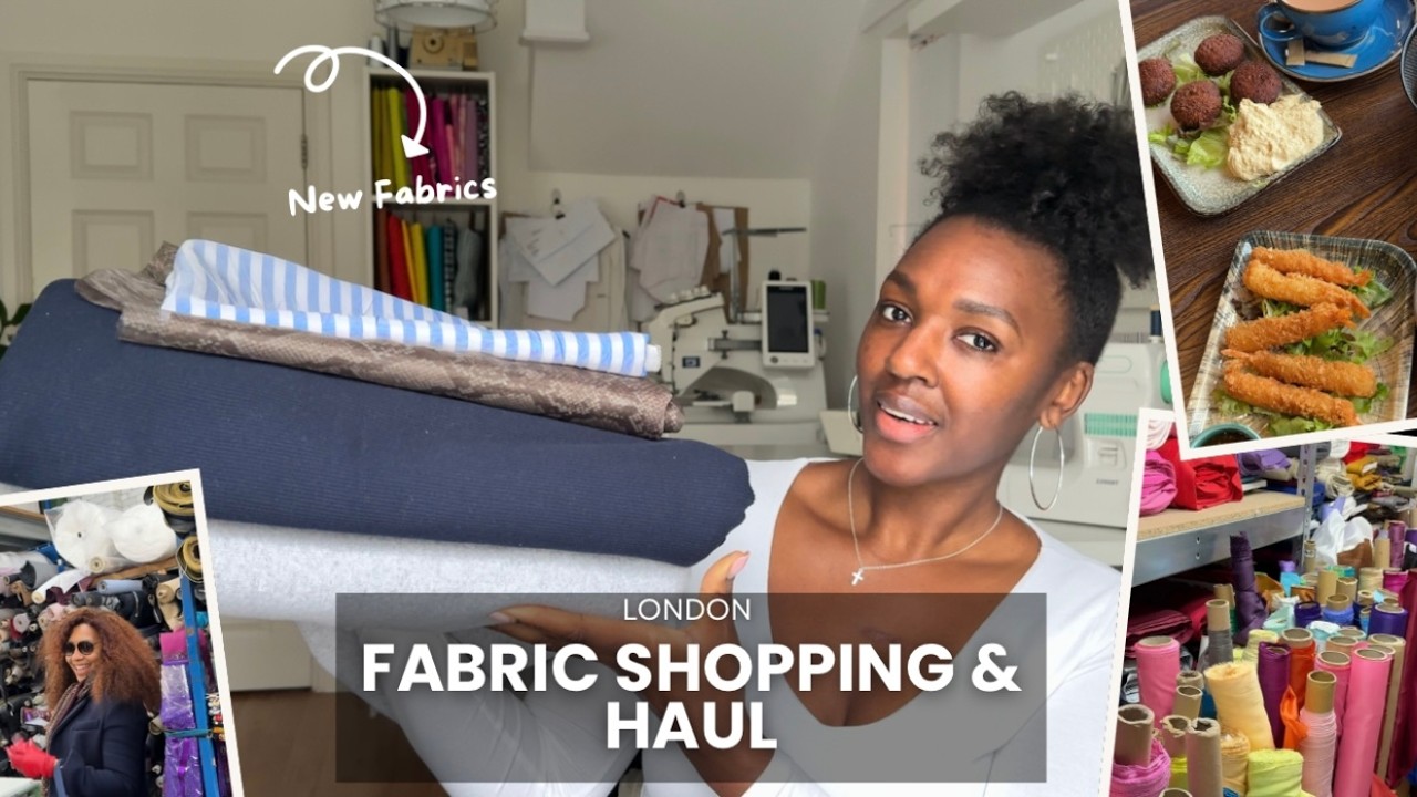 Come Fabric Shopping in London With Me I First Haul of 2026! I Sharing Plans & Exciting News ✨