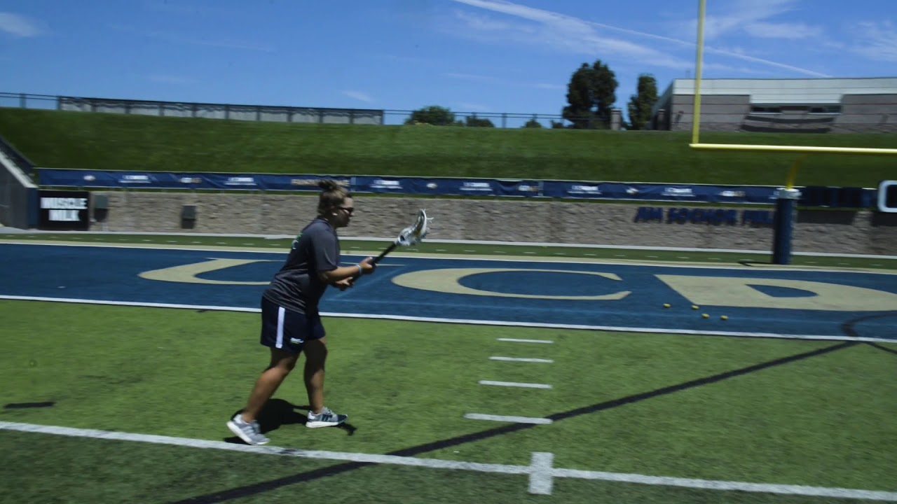 WOMEN'S LACROSSE LOW ANGLE SHOT TUTORIAL