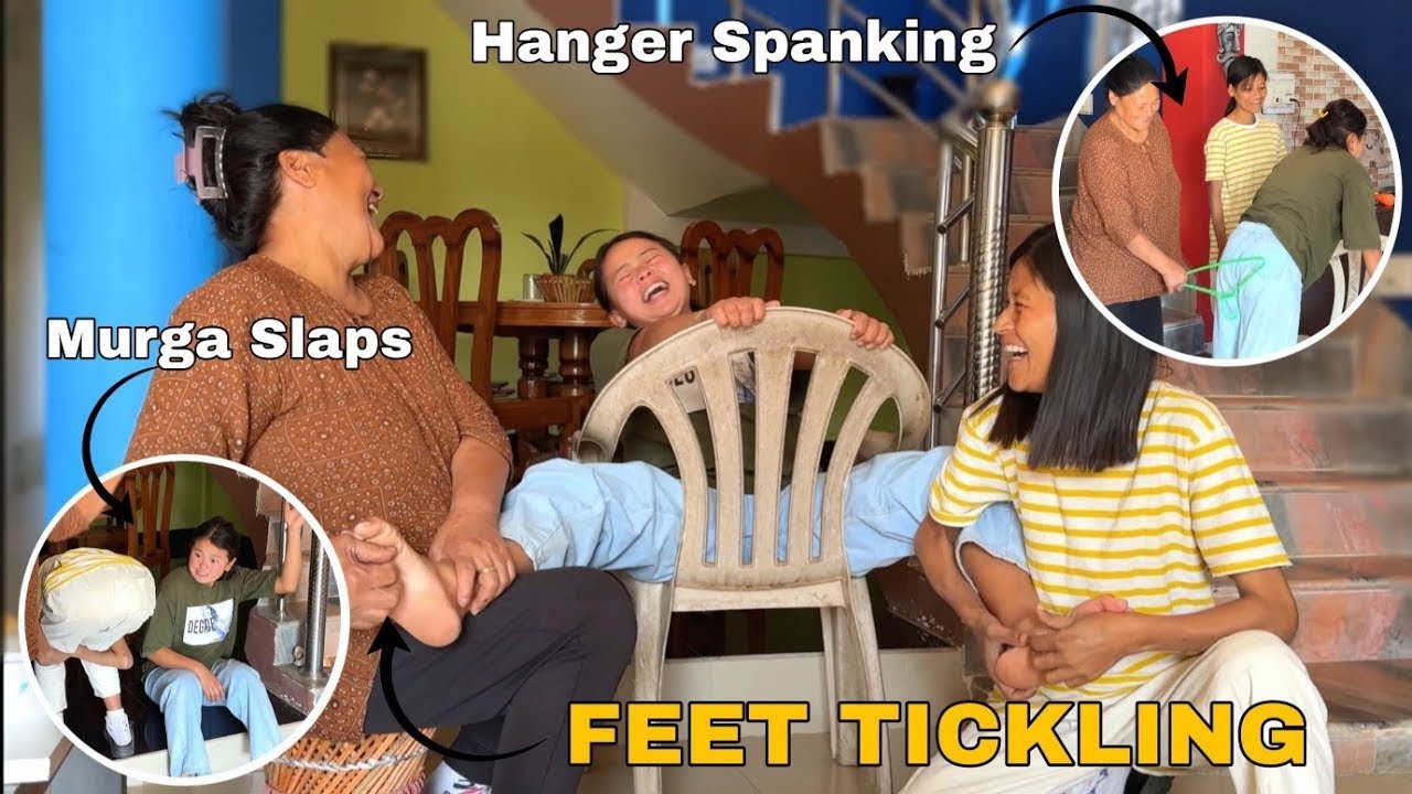 F00t Tikling + Hanger Spenking & Murga Bum Slaps / Funny Video