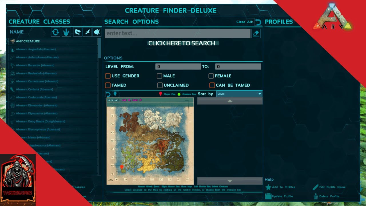 Обзор мода Creature Finder Deluxe / ARK