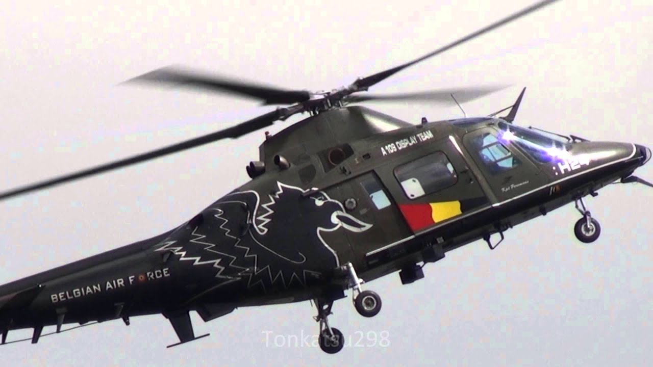RIAT 2013 Agusta A109BA Belgian Air Component