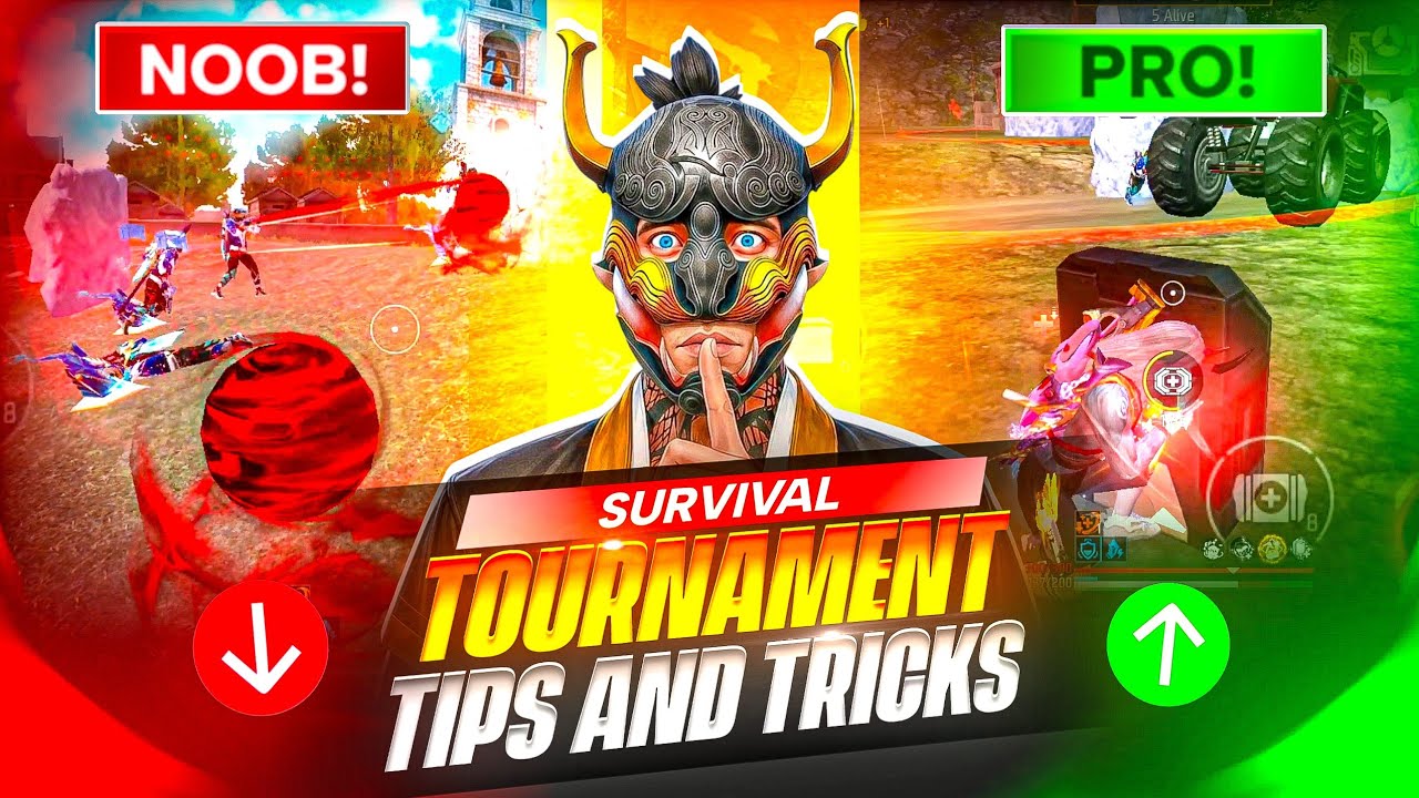 EVERY SOLO SURVIVAL TOURNAMENT TIPS AND TRICKS 🔥 YOU NEED FOR PRECISE AIM OFF MATCHES