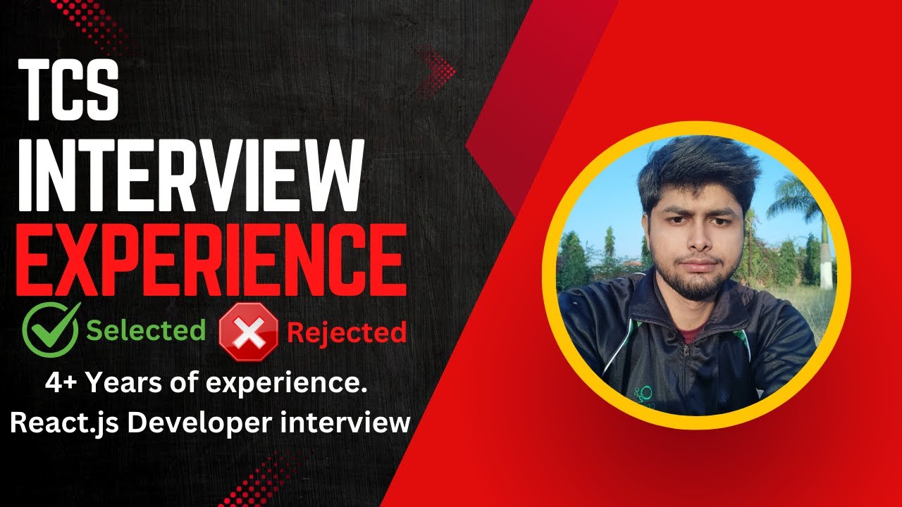 My React.js Interview experience in TCS #coding #reactjs
