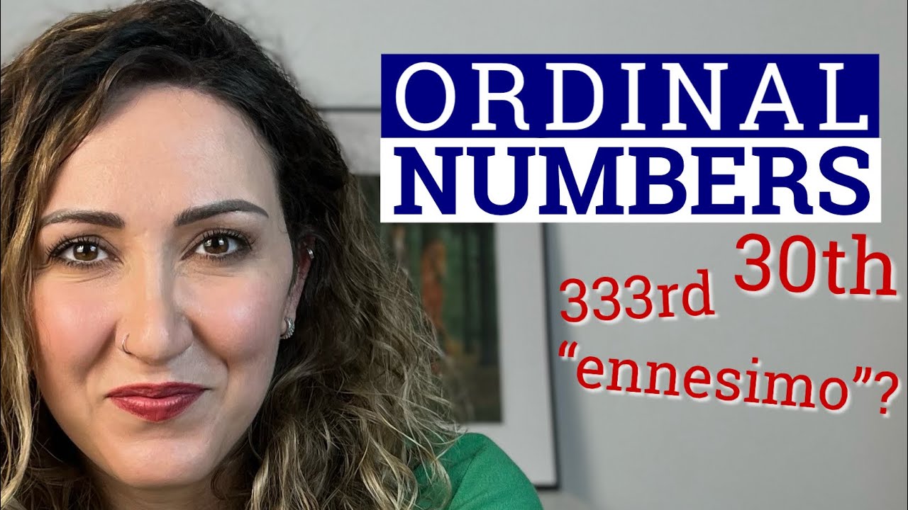 Pronunciation Practice: Come Si Pronunciano I Numeri Ordinali | Miriam Romeo English Coach