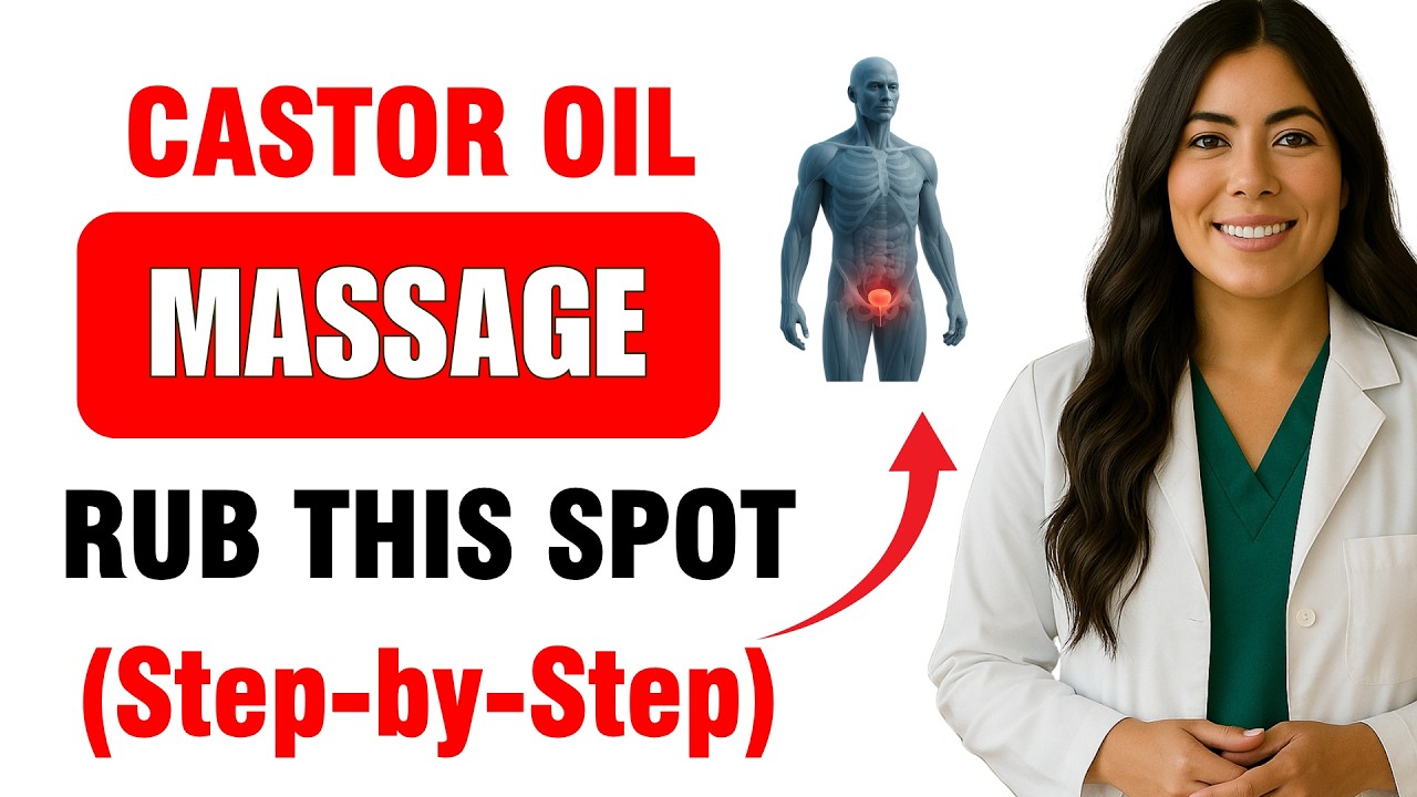 Over 50? Try This External Castor Oil Prostate Massage (Safe, Step-by-Step)