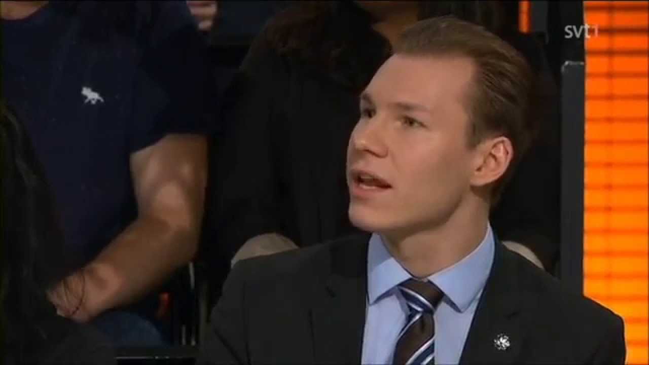Markus Wiechel (SD) SVT-debatt om invandring 2015-01-22 Sverigedemokraterna