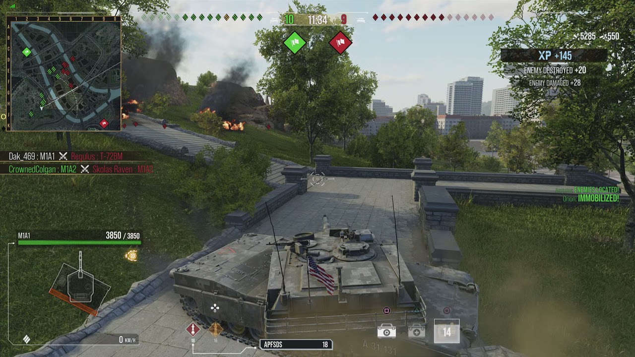 World of Tanks Modern Tanks M1A1 Abram 3
