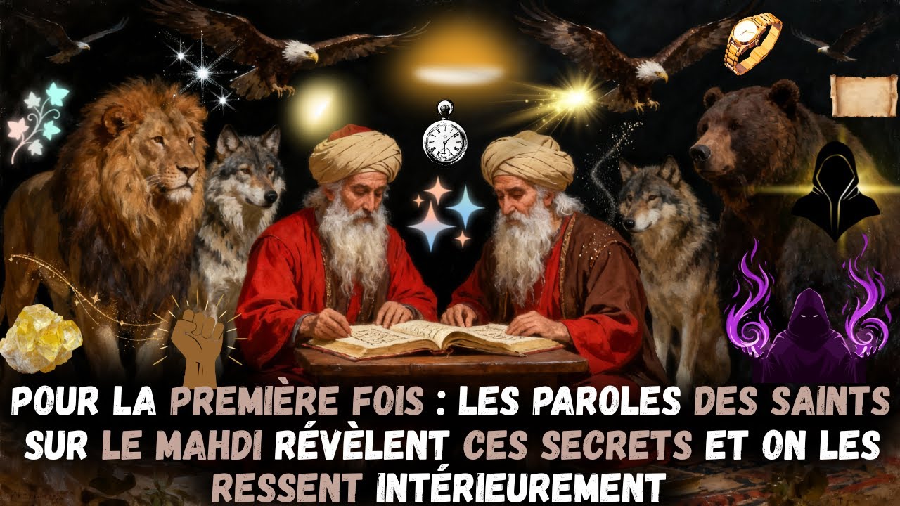 Paroles des saints : Le Mahdi connaît ces secrets et les perçoit.