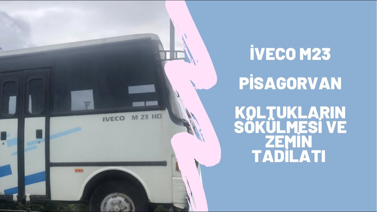 Koltuk ve tavan döşemesi sökme işlemi