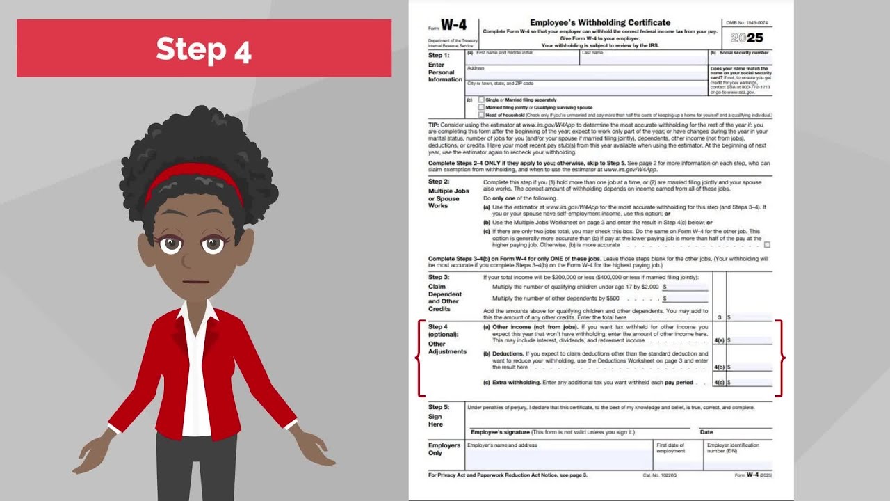 Form W-4 for &ldquo;Single&rdquo; Tax Filers