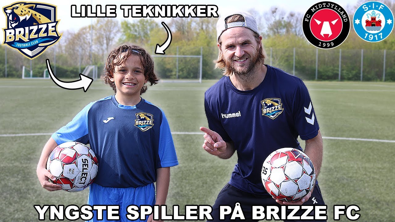 OVERRASKER YNGSTE SPILLER P&Aring; MIT NYE FODBOLDHOLD! (BRIZZE FC)
