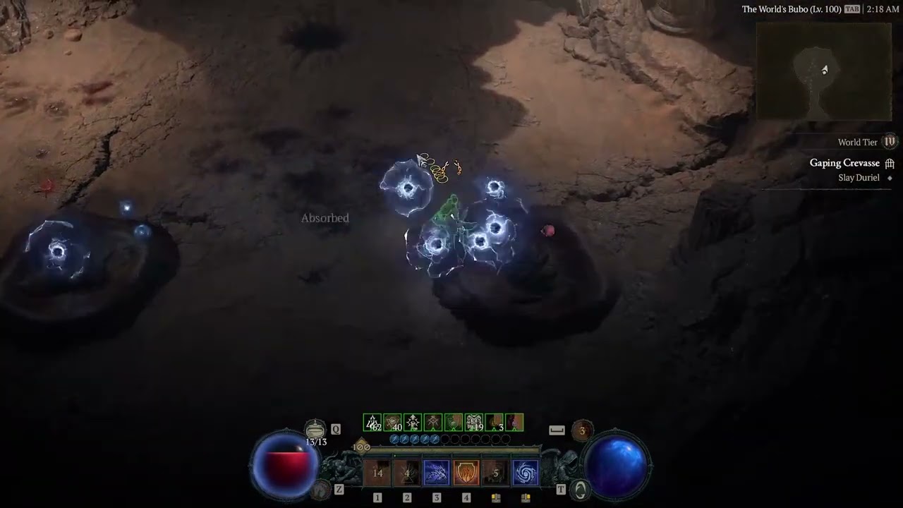 Ball Lightning Sorcerer Uber Duriel - Season 2 Diablo 4