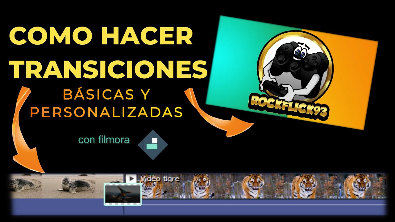 ✅Como hacer TRANSICIONES con FILMORA 11, 12,13...✅❗