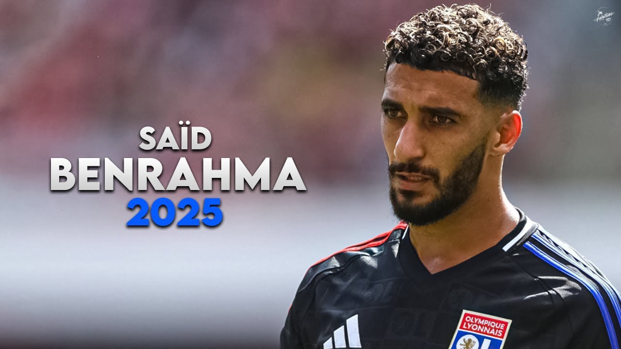 Sa&iuml;d Benrahma 2025 - Magic Skills, Assists & Goals - Lyon | HD
