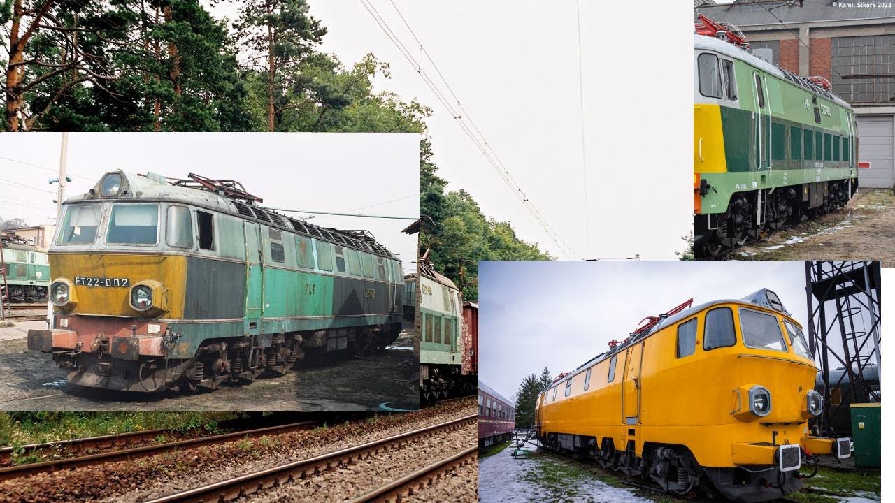 Historie lokomotyw 3 ET22 #et22 #ep09 #ep07 #train