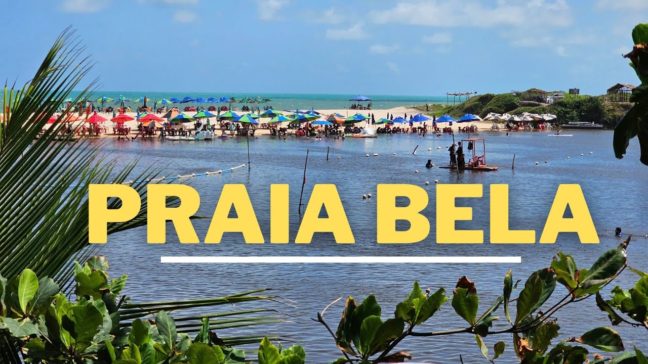 Uma das praias mais bonitas da Paraíba!! Praia Bela no litoral sul do estado.