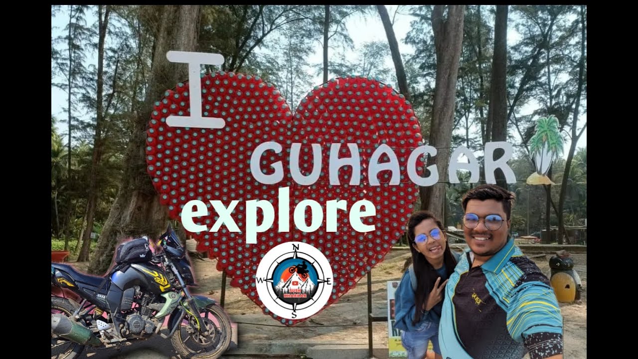 Guhagar explore in 1 day|| Kokan ||costal ride ||enjoy sunset