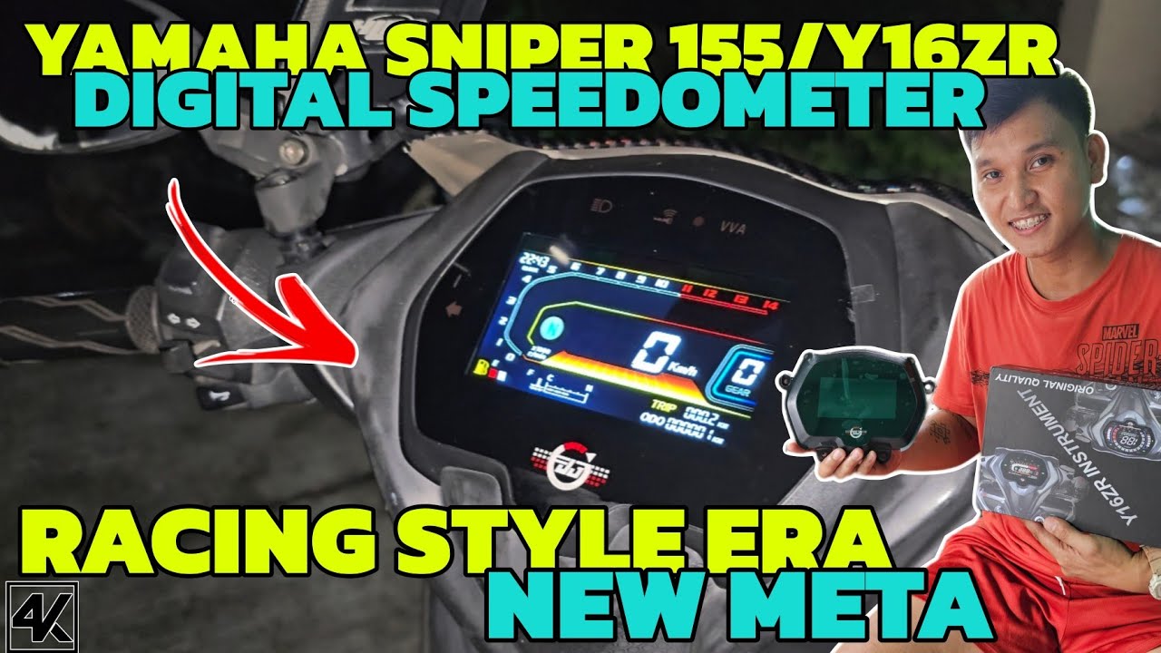Unboxing Yamaha Sniper 155 v3/Y16ZR Full Digital Speedometer Full Review & Test Ride