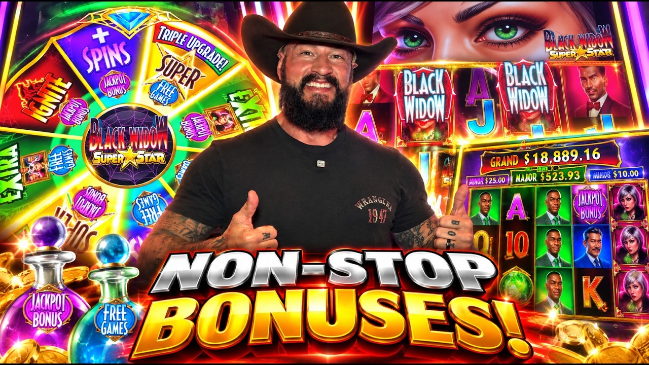 A MUST PLAY Game! All-New Black Widow has insane bonus streak!
