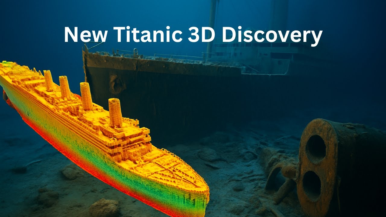 Titanic Wreck 3D Scan Reveals Hidden Secrets