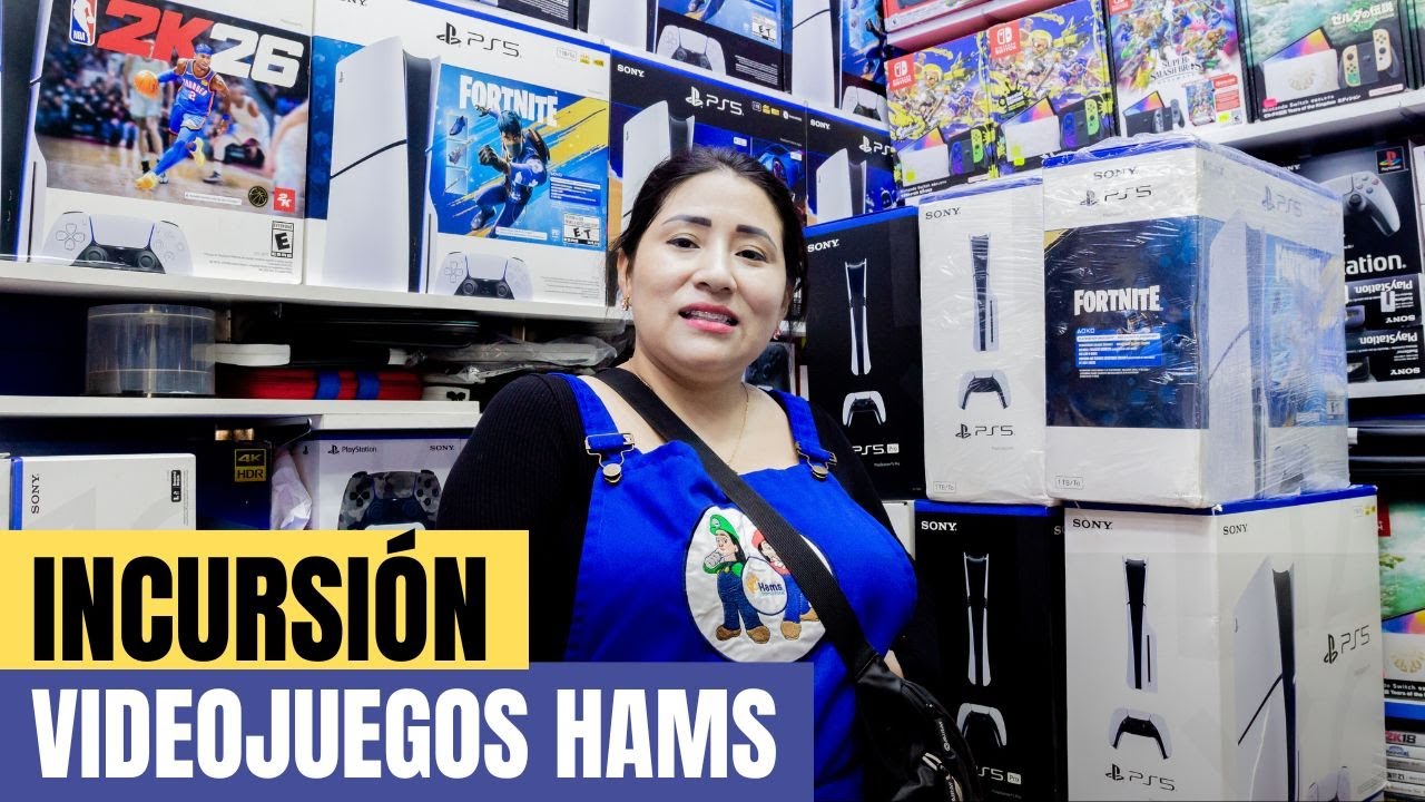 Ultima visita del año a Videojuegos Hams