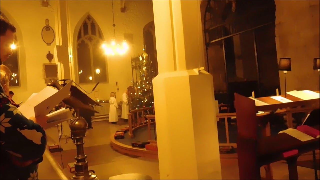 Christmas Eve 2018 at St Michael's Church Southampton,    Midnight Mass with Cantores Michaelis’