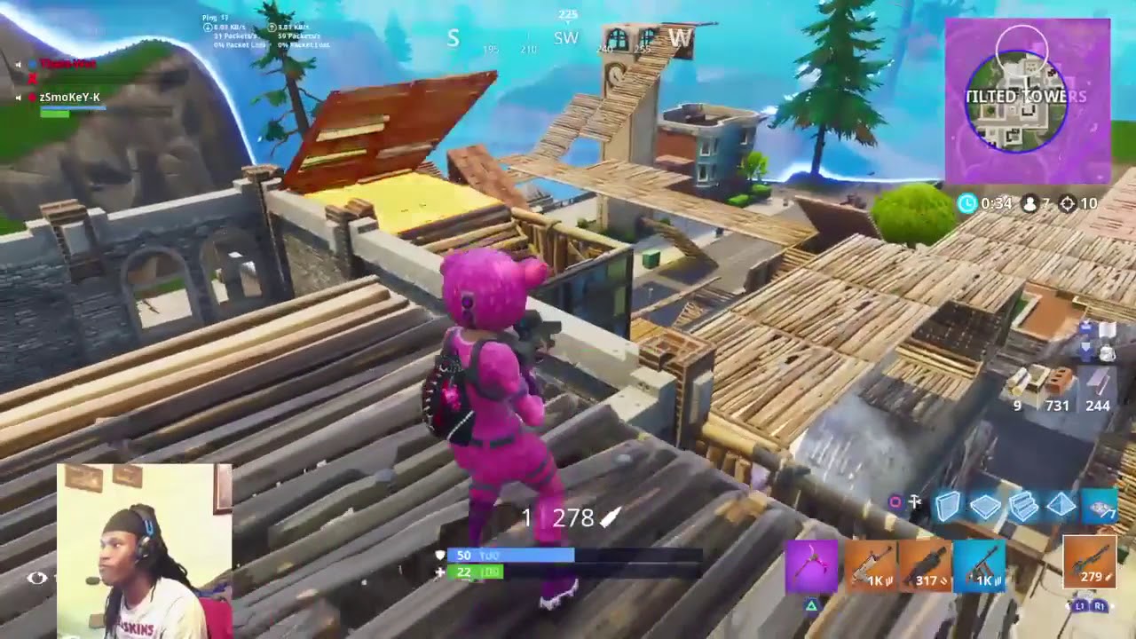 This Fortnite Clip will have you on the Edge!! Sweatiest Clutch I've done