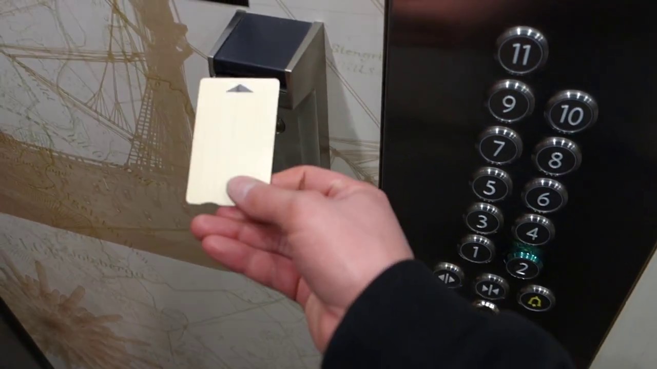 2013 KONE MonoSpace MRL Traction Elevator @ Scandic Järva Krog Hotel, Solna, Sweden.