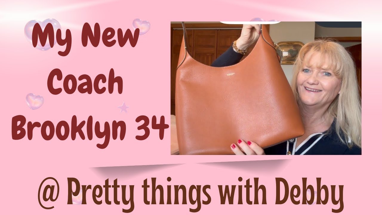 I did it again! It’s here!! My Coach Brooklyn 34