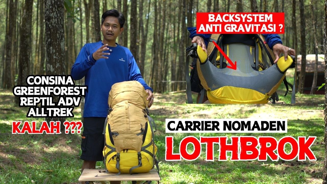 REVIEW CARRIER NOMADEN LOTHBROK 50L