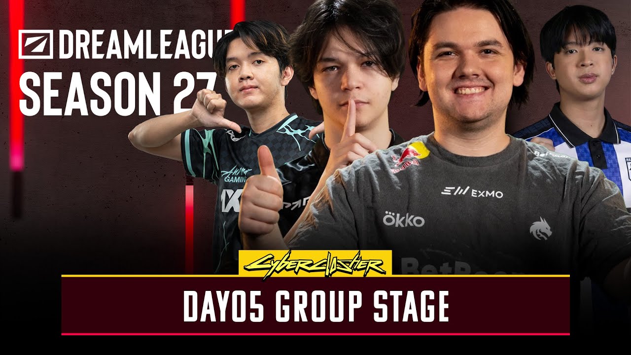 [LIVE] ⚔️Nemesis vs Aurora ⚔️PVISION vs TSpirit 🏆 DreamLeague Season 27 - Day 5