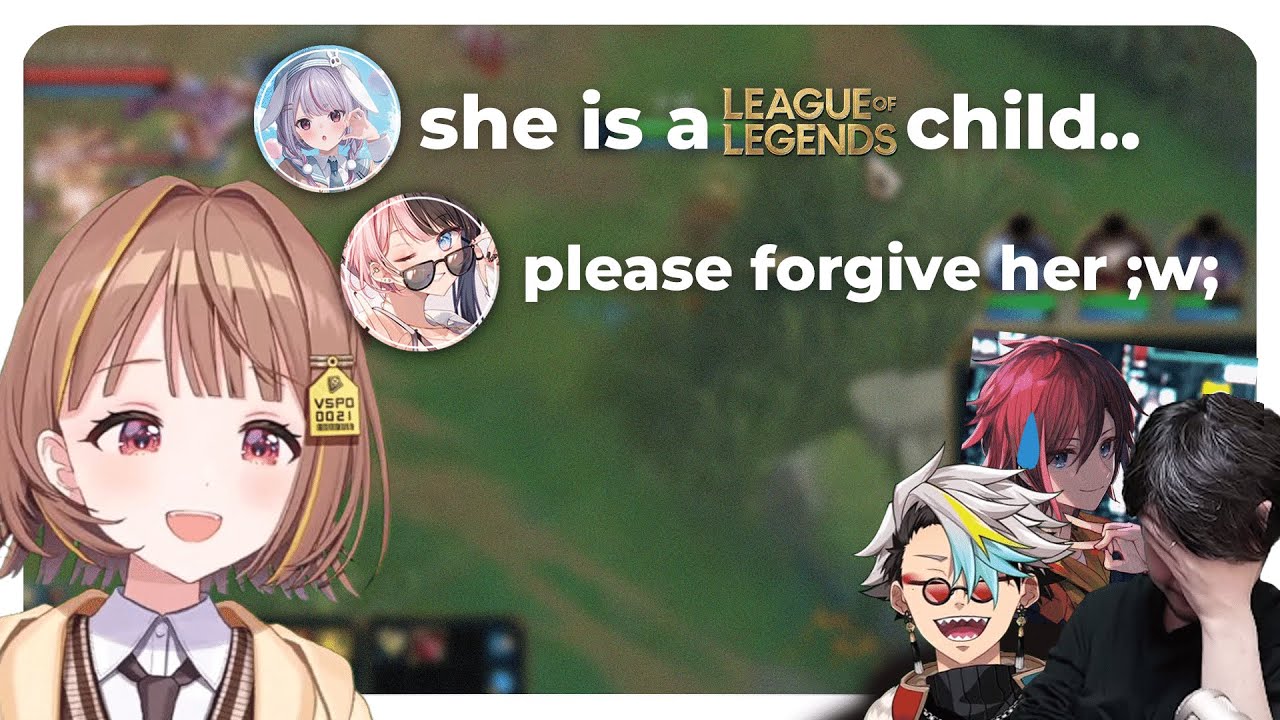 Sendo Yuuhi's Presence Is Too Strong for the Uncles【Vspo!/League of Legends 】