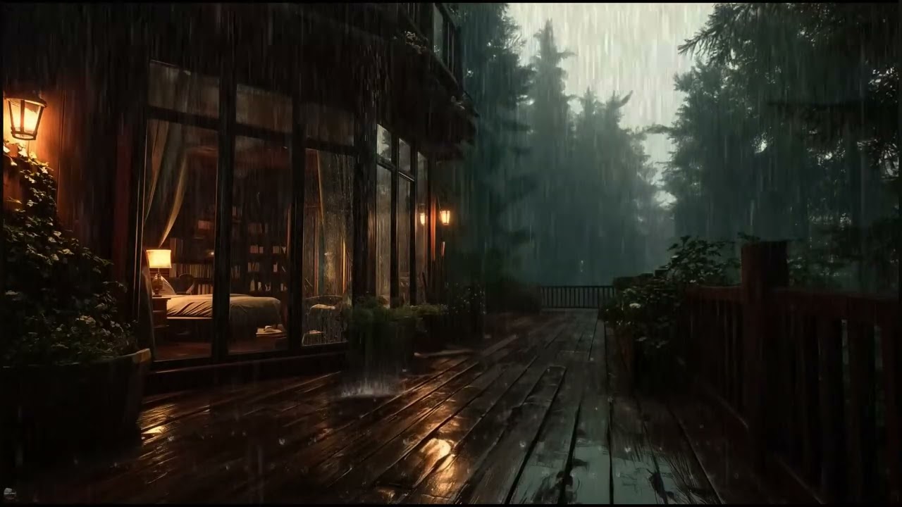 The Best Rain Sounds In The Forest / Deep Sleep & Relaxation Ambience