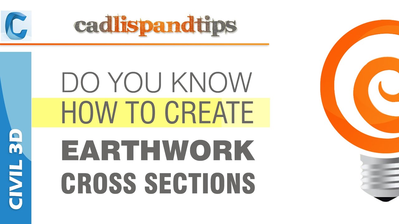 Civil 3D Tip : Create Earth work Cross Sections