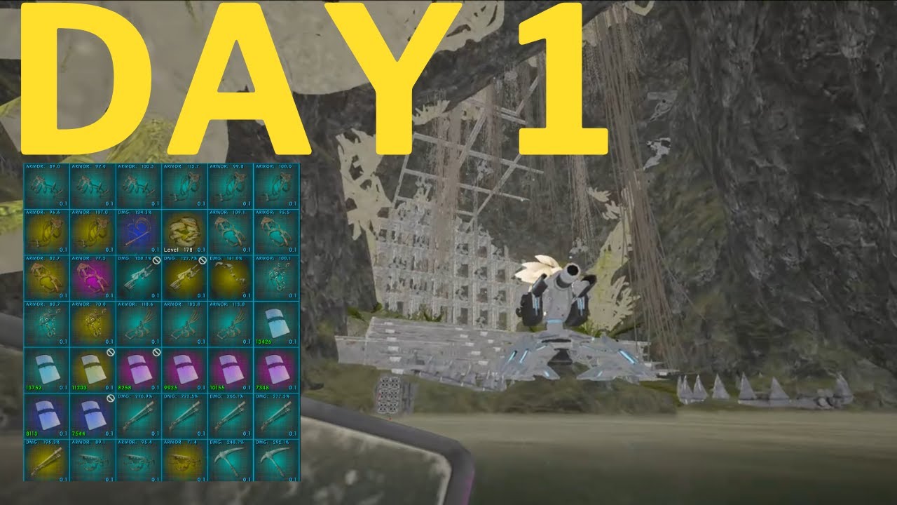 How We Dominated Day 1 And Claimed The Best Base Spot - ARK Survival Evolved