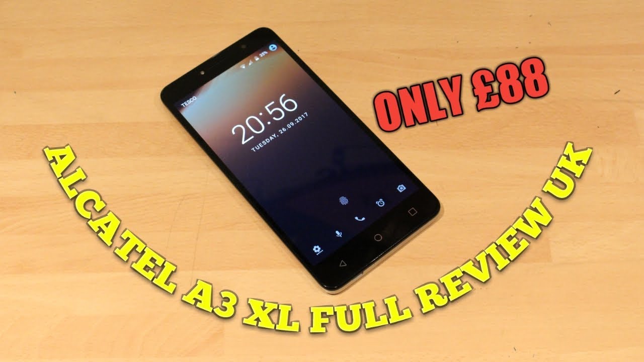 Alcatel A3 XL full review UK