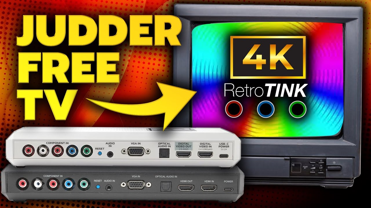 Judder Free 24p TV with a RetroTINK 4K