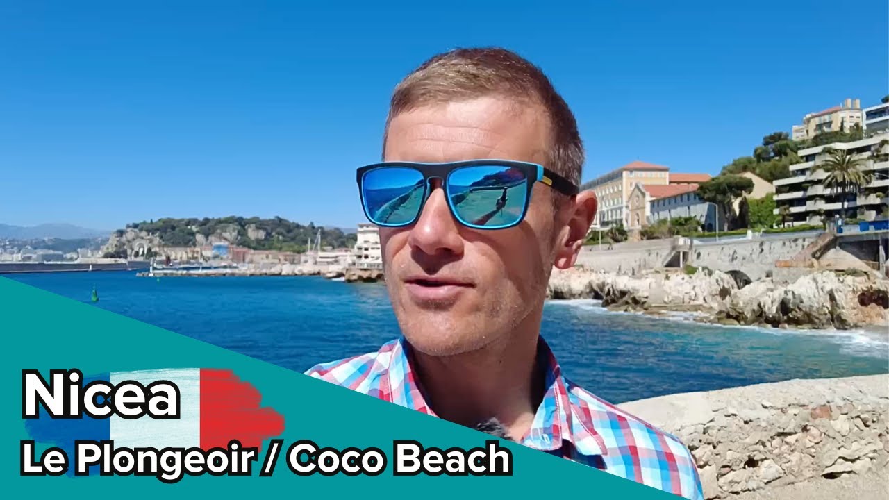Nicea 2024: Restauracja Le Plongeoir i Plaża Coco Beach