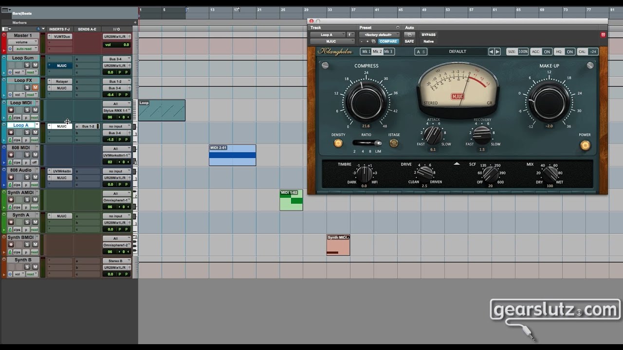 Hands on: Klanghelm MJUC Compressor Plugin - Part 2: Virtual Instruments