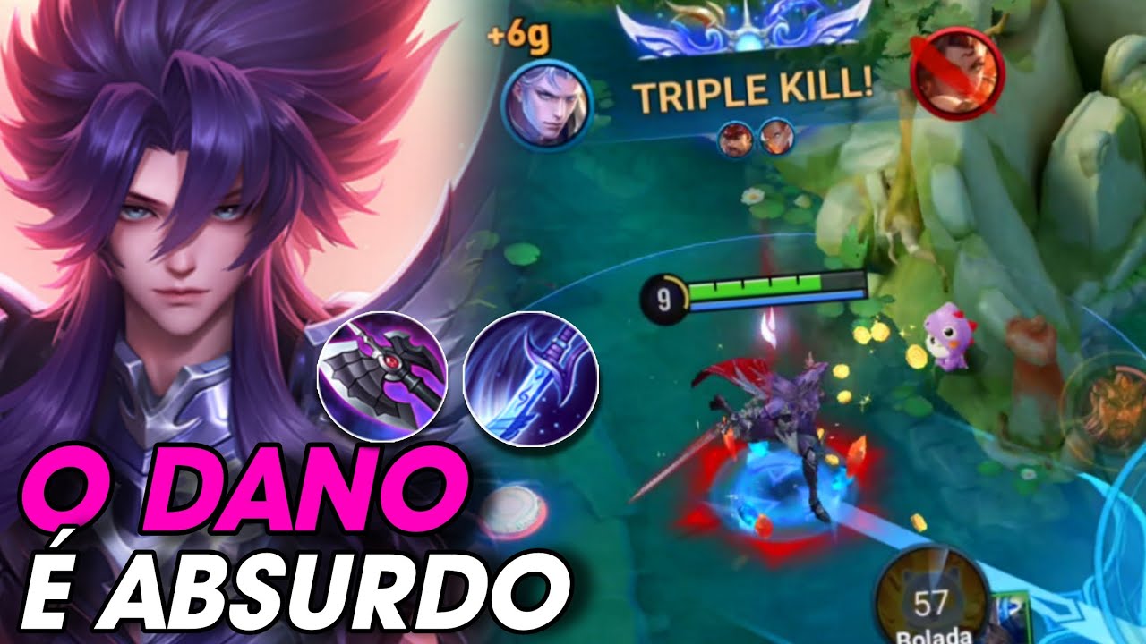 KAIZER TANK? NÃO MAIS! KAIZER DANO É ABSURDO | HONOR OF KINGS 