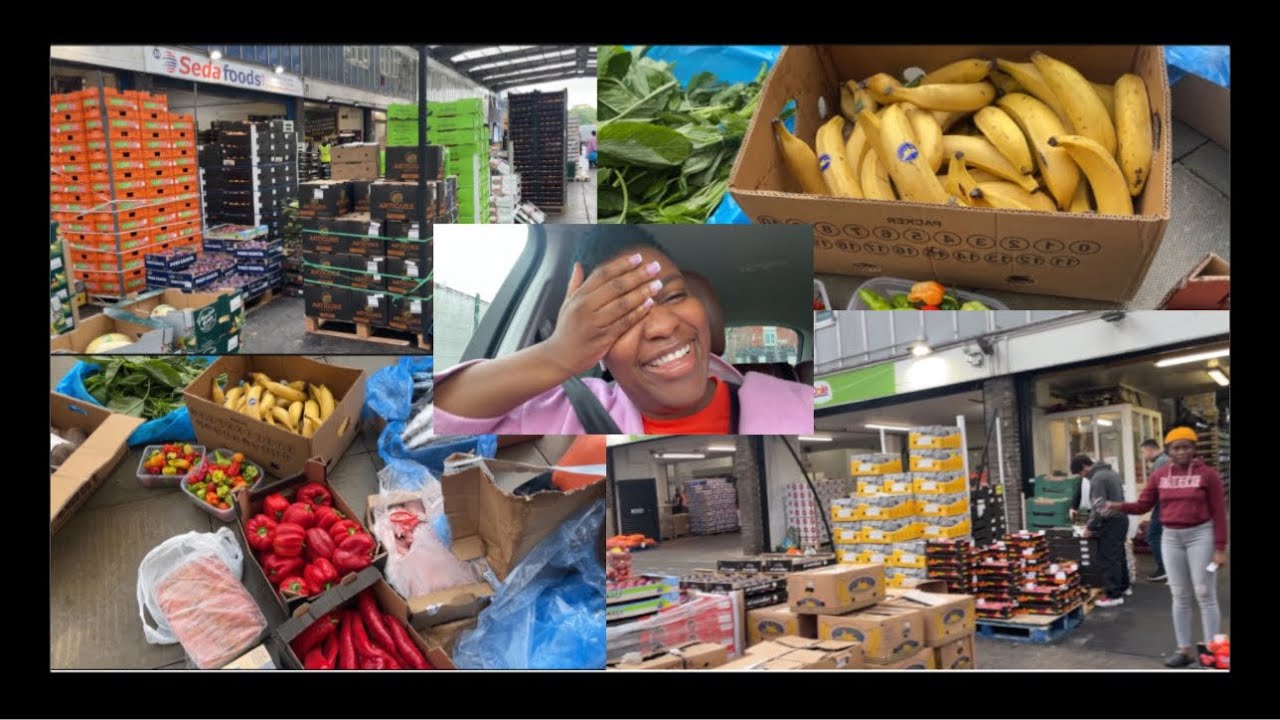 THE WORLD'S MOST INSANE  WHOLESALE AFRICAN FOOD MARKET| SMITHFIELD MARKET MANCHESTER.