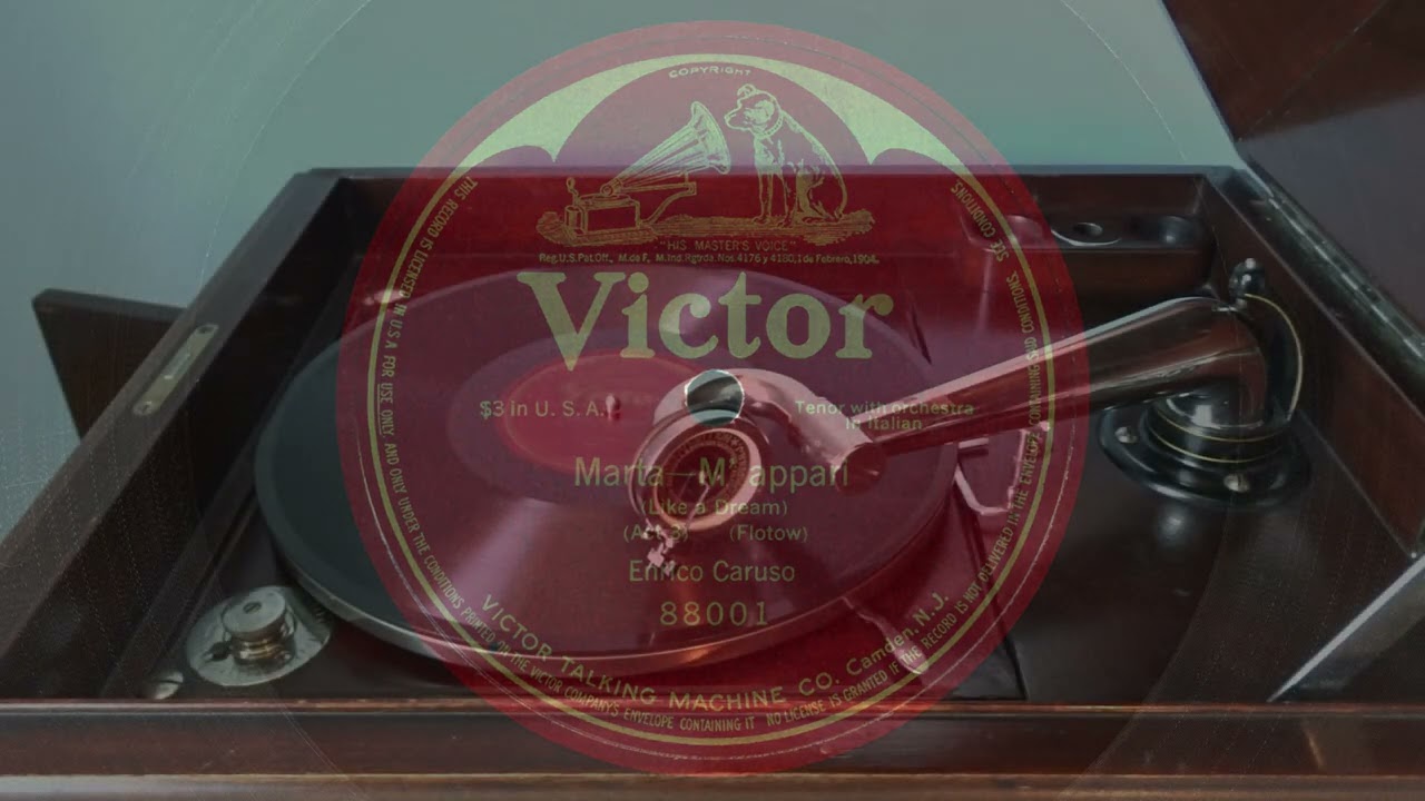 Tenor Enrico Caruso – M'apparì (Like a dream)