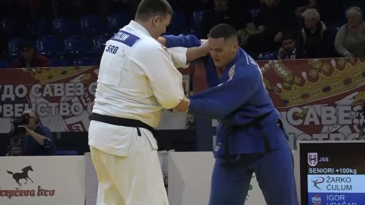 Žarko Ćulum RAK Igor Vračar KIN 0:1 +100kg #ŠampionatSrbijeSeniori2023 FINALE
