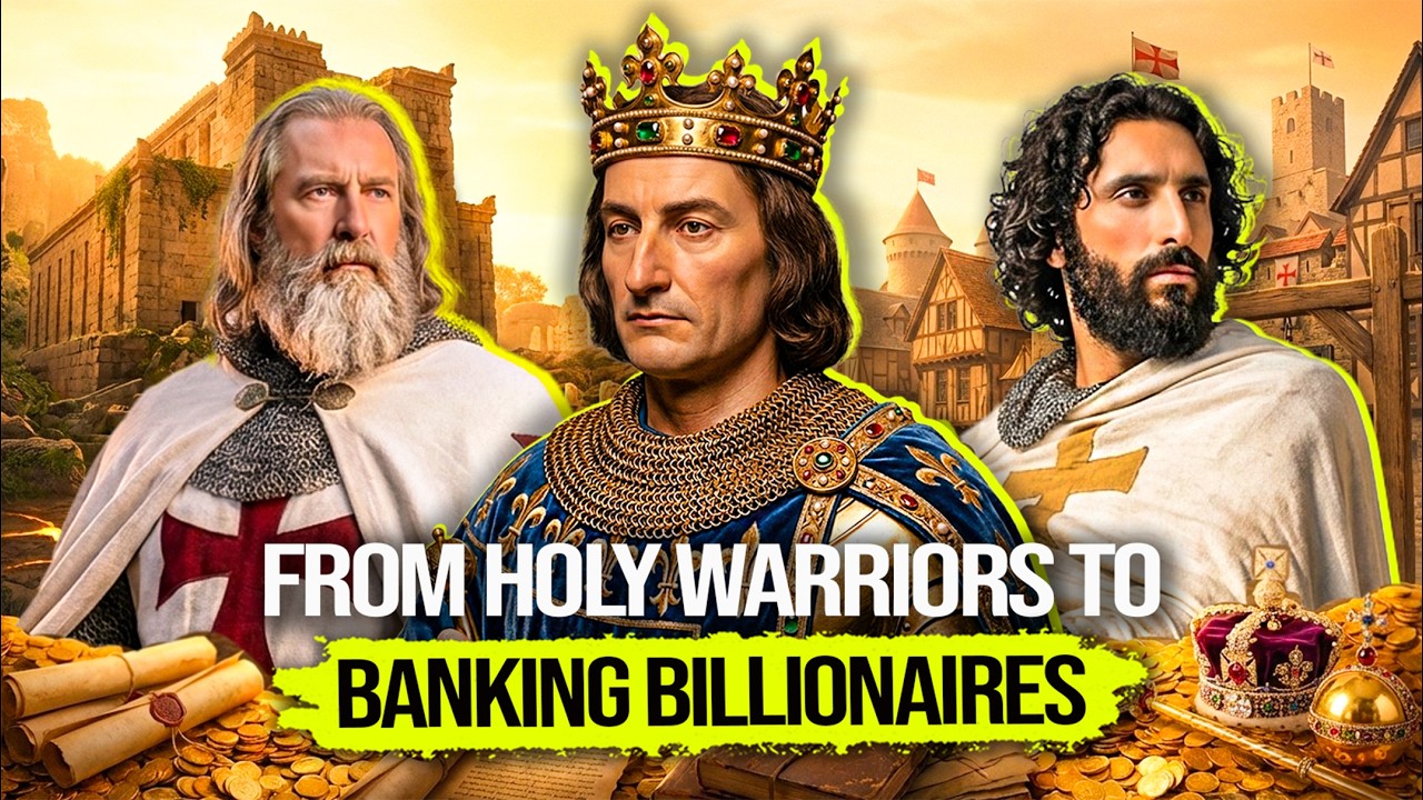 How ONE HOLY Order Invented Modern Banking & Was VANISHED For It (THE TEMPLAR FINANCIAL SYSTEM)