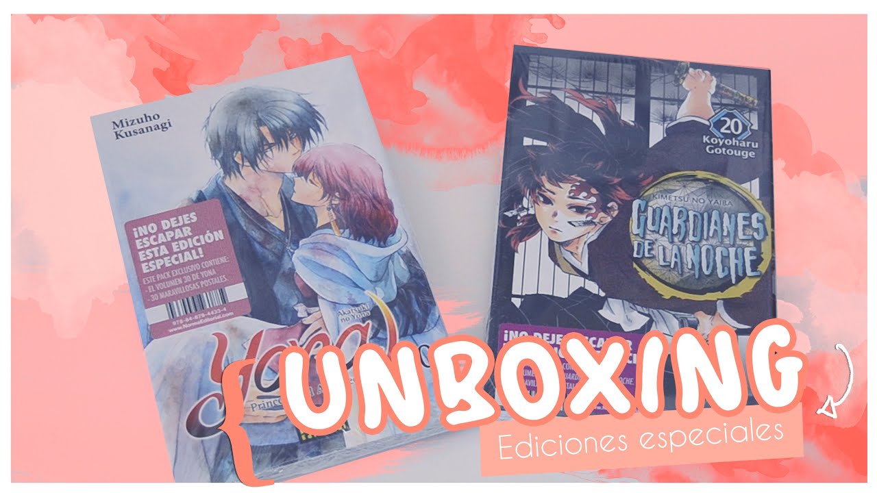 UNBOXING EDICIONES ESPECIALES | YONA, PRINCESA DEL AMANECER #30 Y GUARDIANES DE LA NOCHE #20