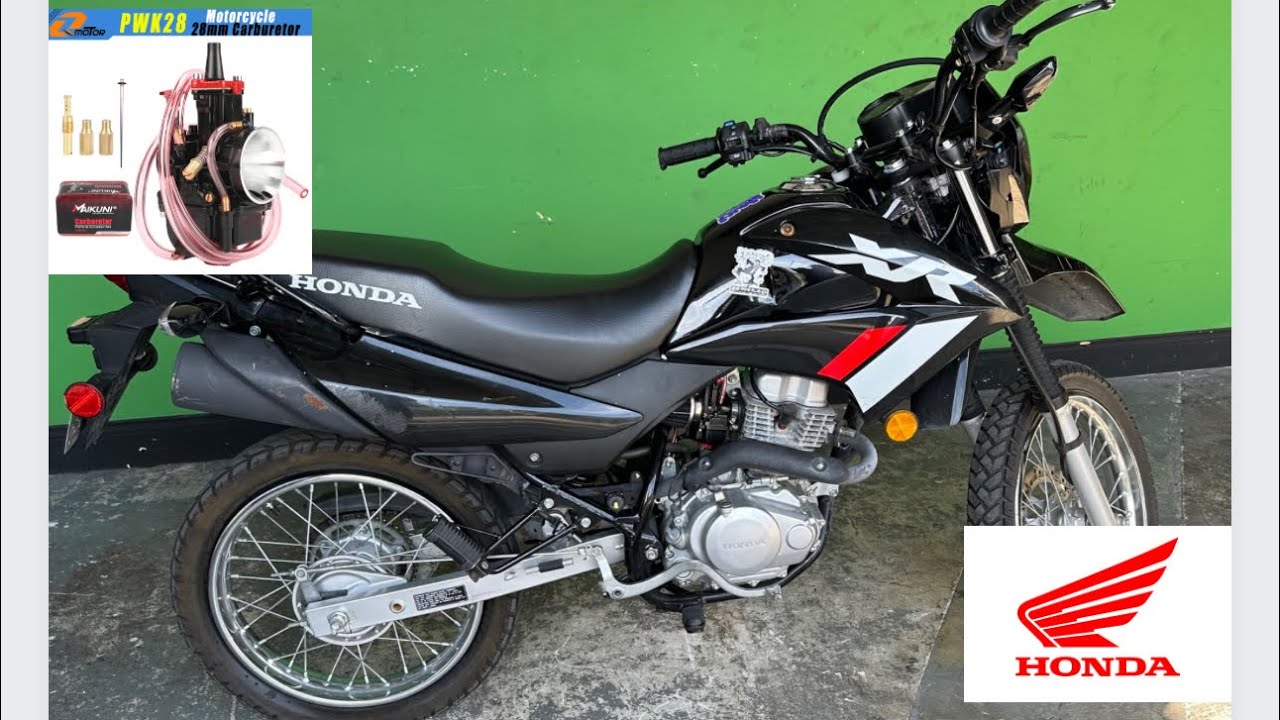 Улучшение характеристик Honda XR150L: карбюратор 28 мм.